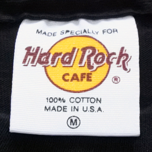 Hard Rock CAFE オフィシャルTシャツ 黒 M USA製 - アメリカ古着 ヴィンテージ古着の通販 Demonstrandum